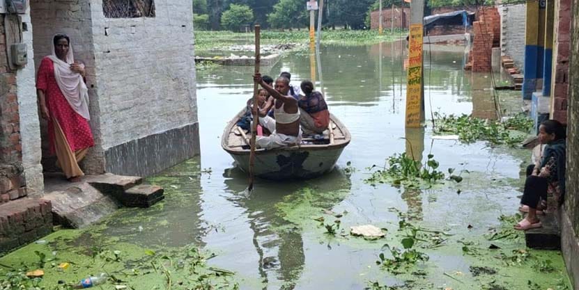 Kanpur Ganga water level rises 7 cm above the danger mark water enters 26 villages and neighborhoods