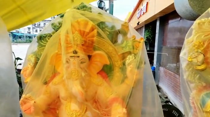 औरैया में गणेश महोत्सव की धूम