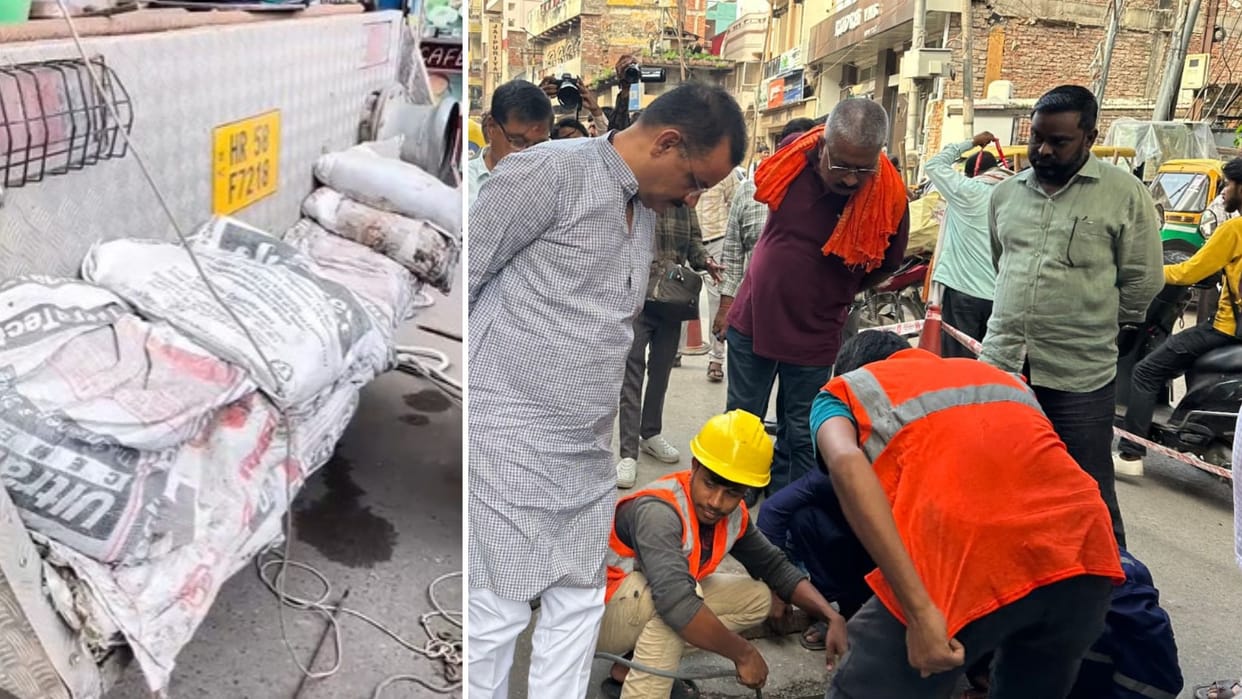 Varanasi Sand-filled sacks found in sewer lines across half dozen wards Municipal Corporation lodges FIR