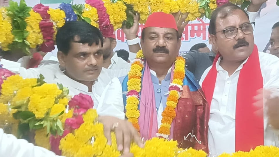 Shyamlal Pal said, "Under BJP rule, neither workers are respected nor the public is heard."