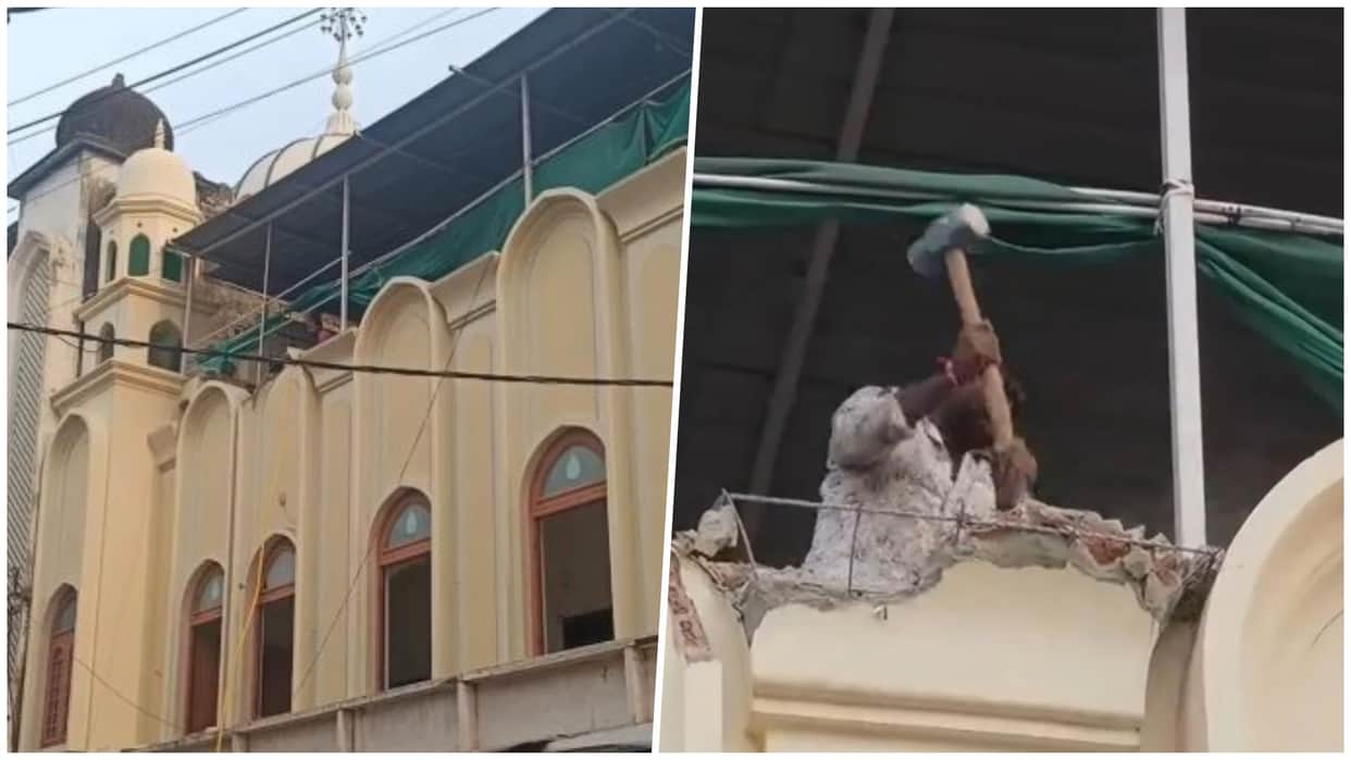 Ujjain: Bohra Community Voluntarily Removes Part of 200-Year-Old Mosque for Road Widening Ahead of Simhastha