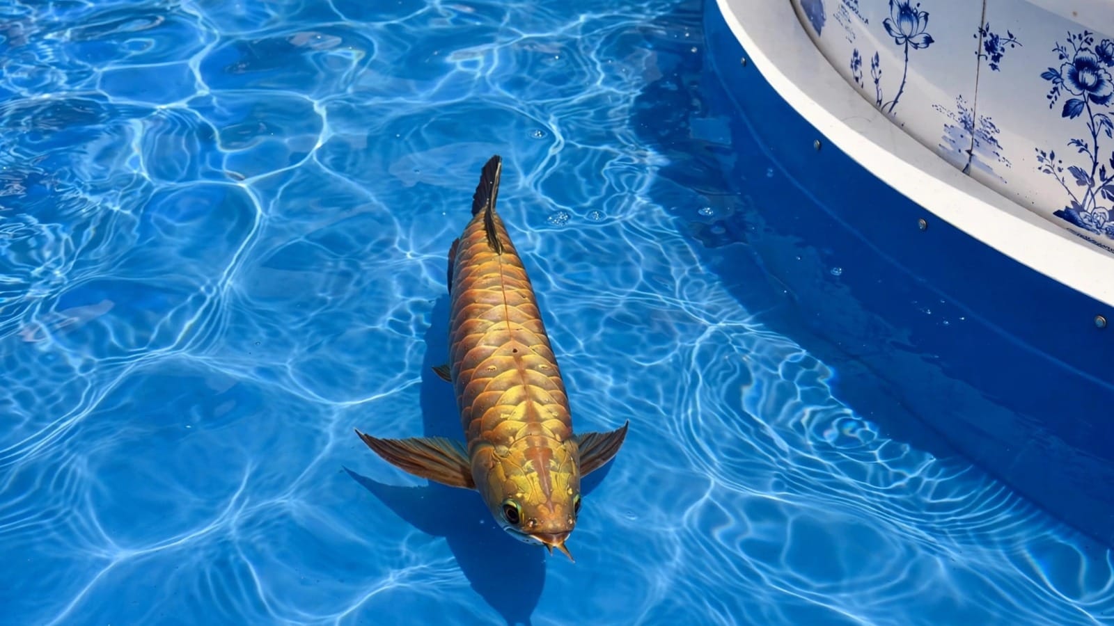 Not Real Fish, This Arowana-Like Robot Swim for 12 Hours