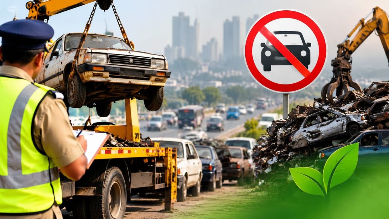 2037 vehicles impounded to curb pollution in NCR action taken against 704 vehicles in Ghaziabad