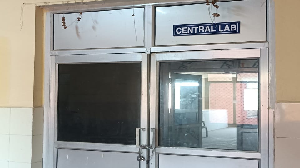 Central Lab Remains Shut for 15 Months Despite Rs 85 Lakh Spent