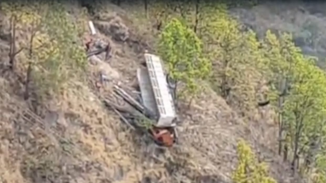 First 10 tonnes of Iron rods were sold, then the truck was driven into a gorge; police investigation foiled th