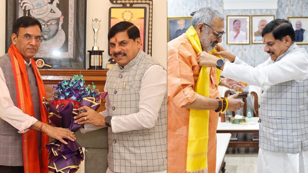 Madhya Pradesh: BJP leaders step up activity in Delhi; CM Mohan Yadav meets Union ministers.