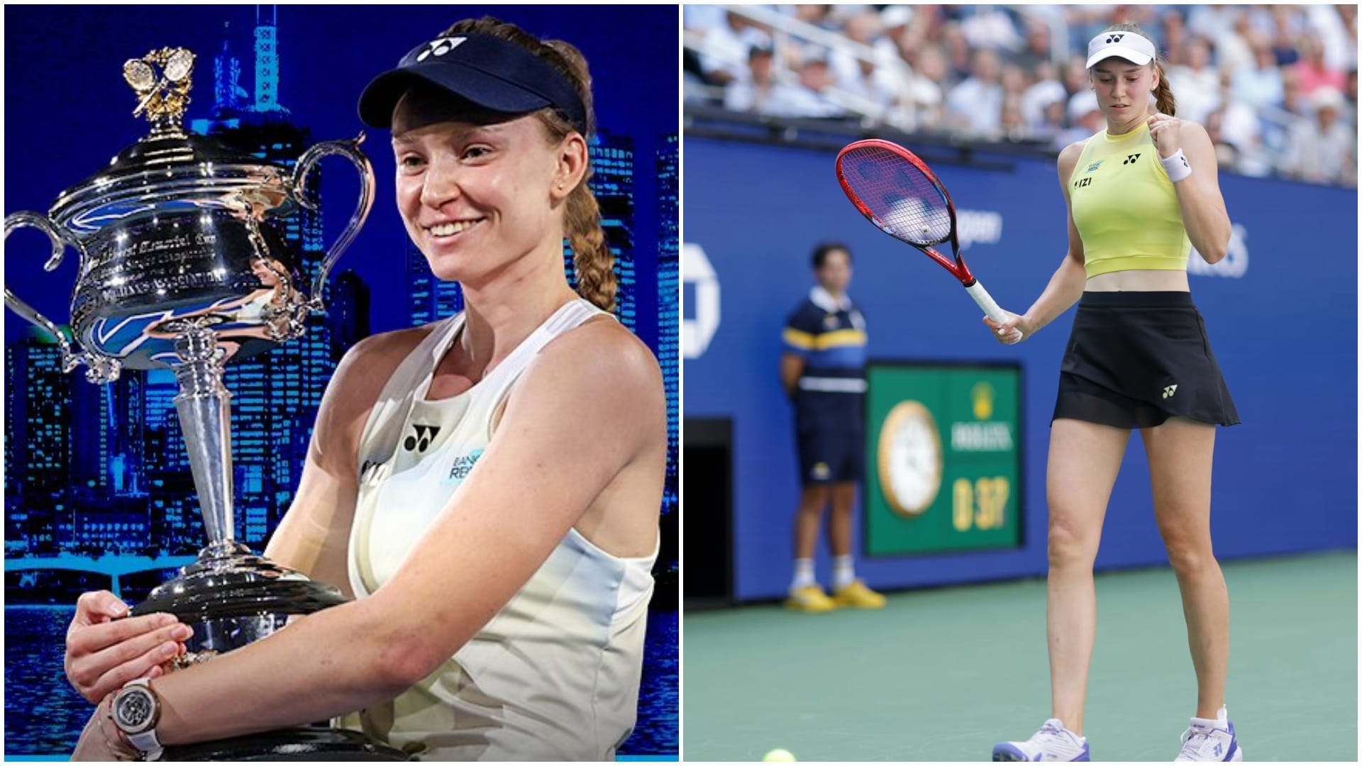 2026 Women's Grand Slam Champions: Elena Rybakina Dominates, Mirra Andreeva and Linda Noskova Shine