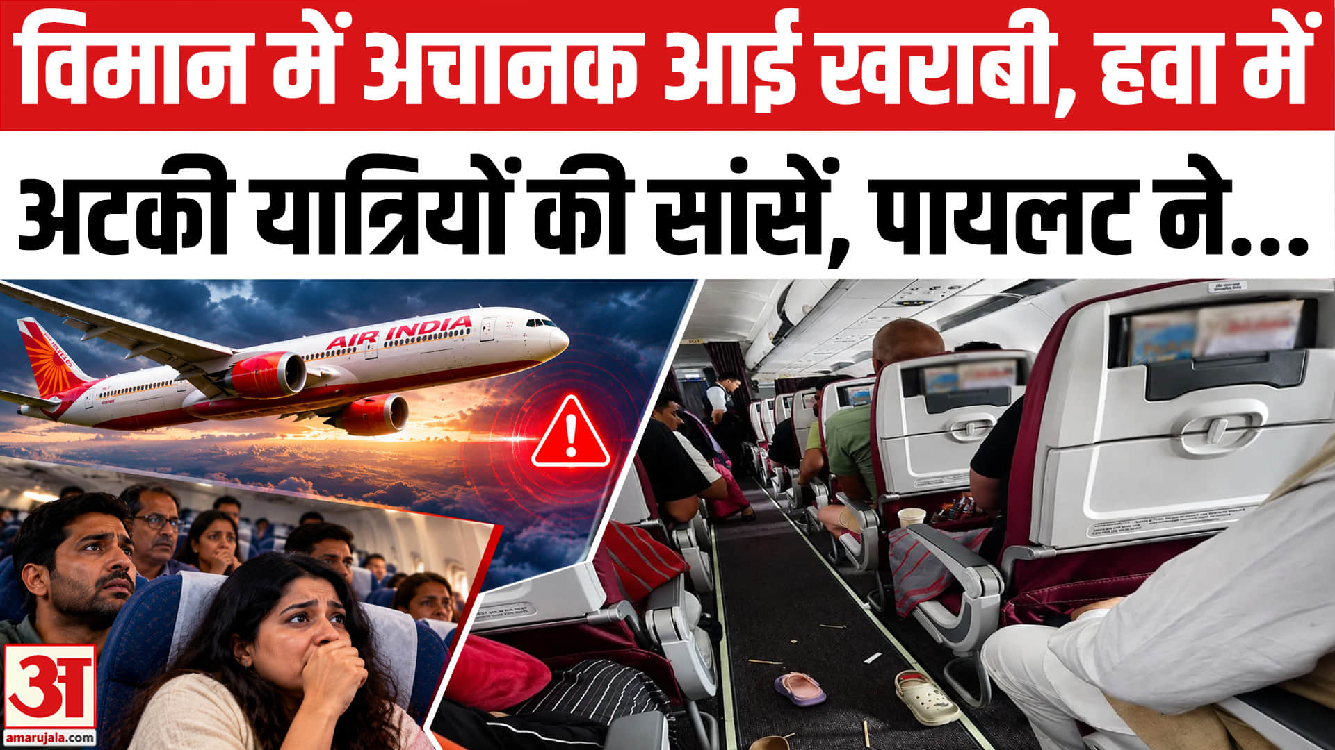 Air India Flight Landing