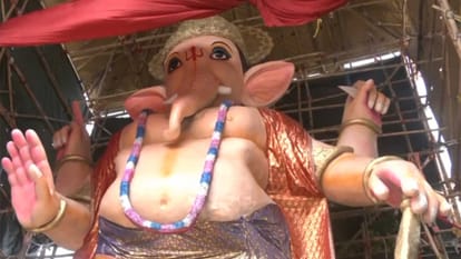 45 feet tall Ganpati idol offers tribute to late singing icon Zubeen Garg in Assam