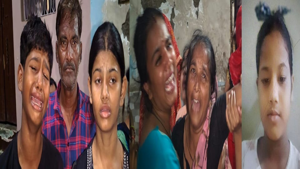 JCB claw enters girl stomach,death