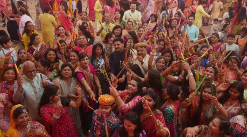 Bhopal: Hindu organization issues warning, demanding entry into Garba pandals only after consuming *Panchagavy