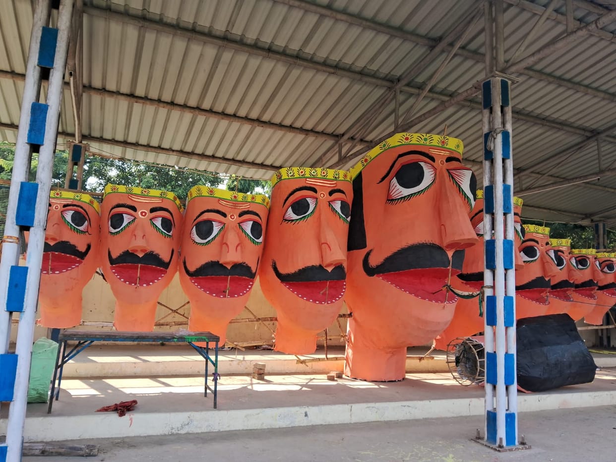 Team of 52 characters in Bareka Ramlila 14 daughters also participating in Varanasi