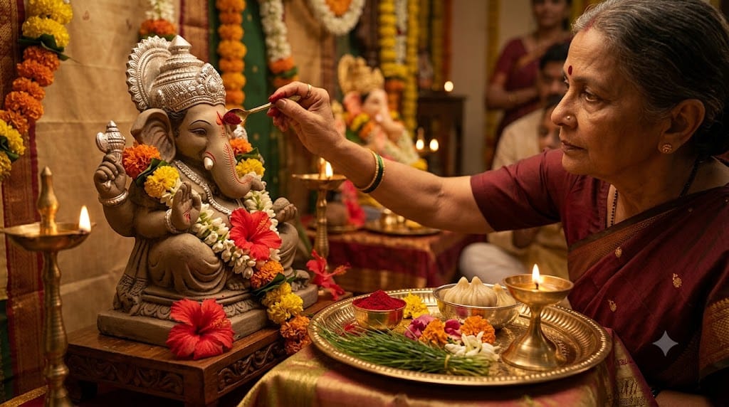 Ganesh Chaturthi 2026 Offering Sindoor to Lord Ganesha Know the Religious Belief Behind the Tradition