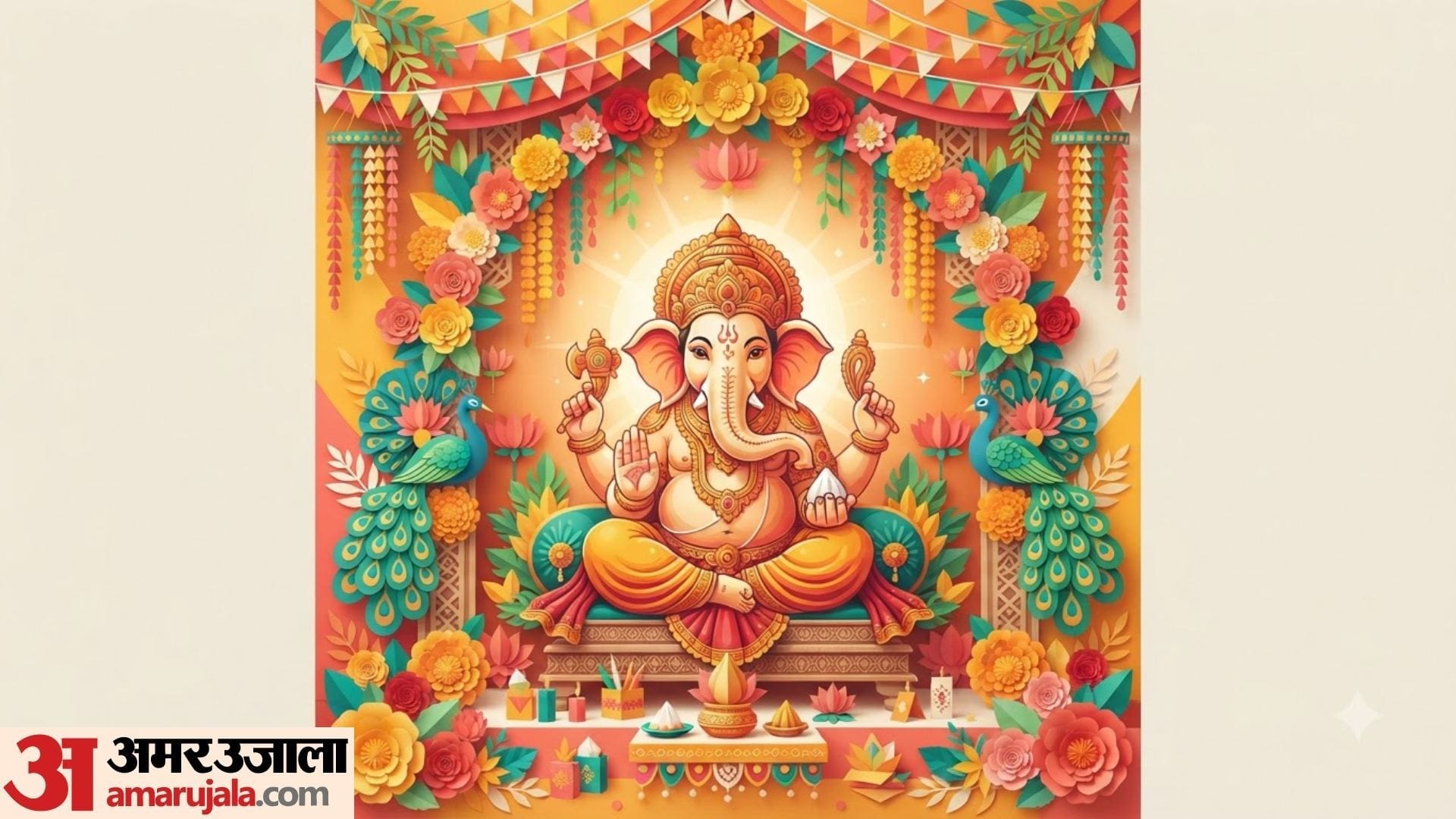 Ganesh Pandal Decoration ideas Easy and Beautiful Ganpati Decoration Ideas with images
