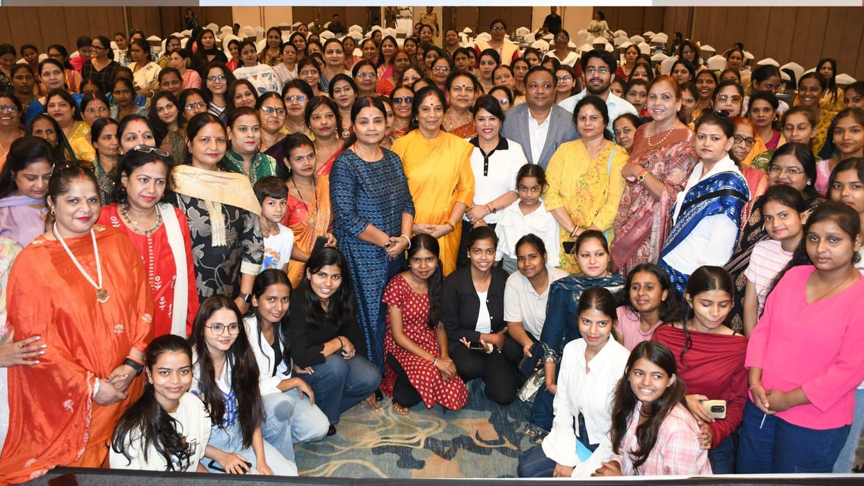 'Stree Shakti Samriddhi' event organized by Amar Ujala in Gorakhpur.