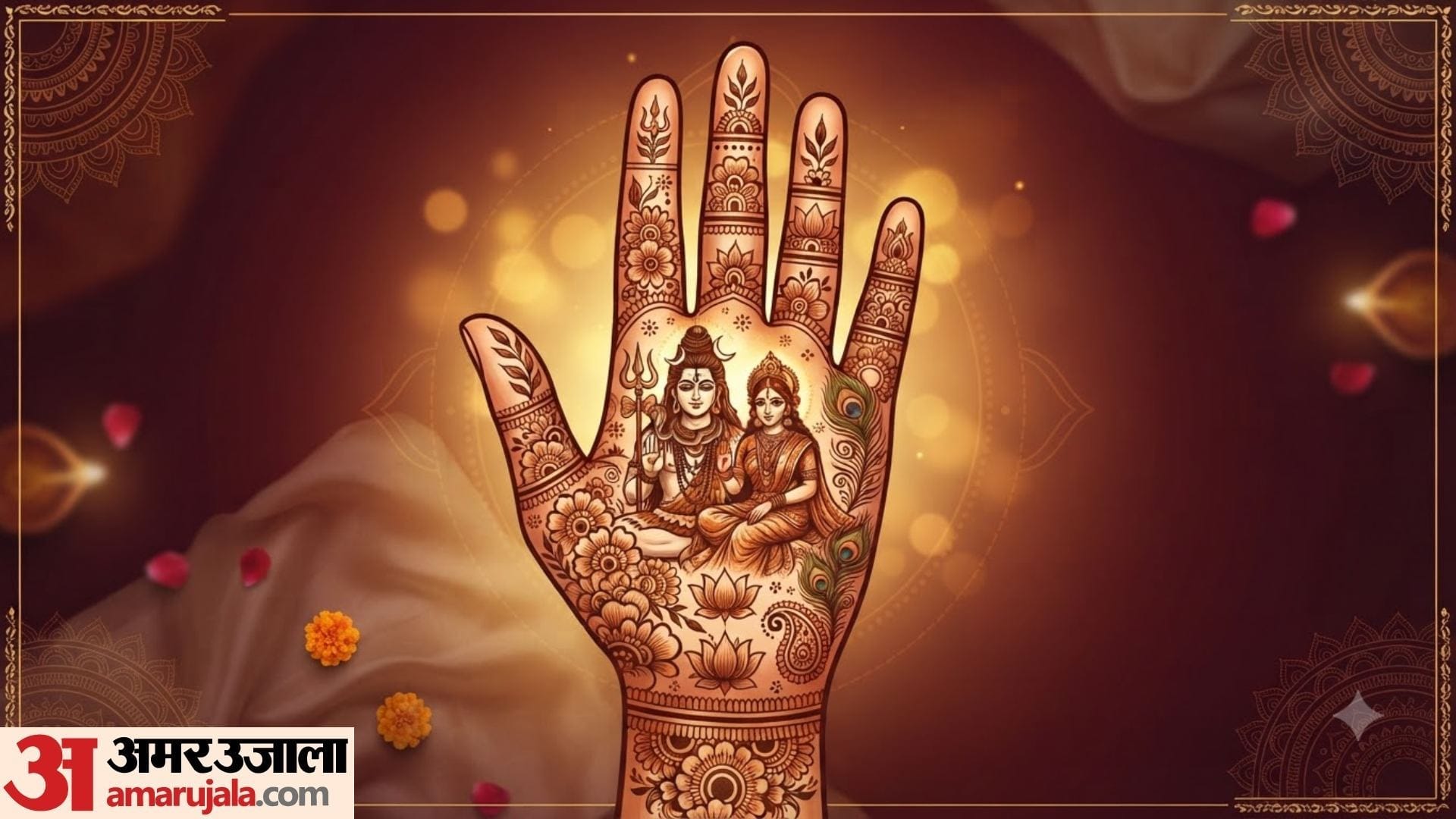 hartalika teej special mehndi design simple and beautiful