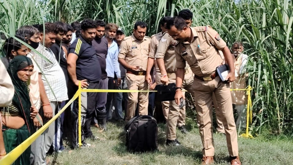 Two murders in Amroha within 24 hours: young partially burnt and blood-stained body found in Deeppur forest