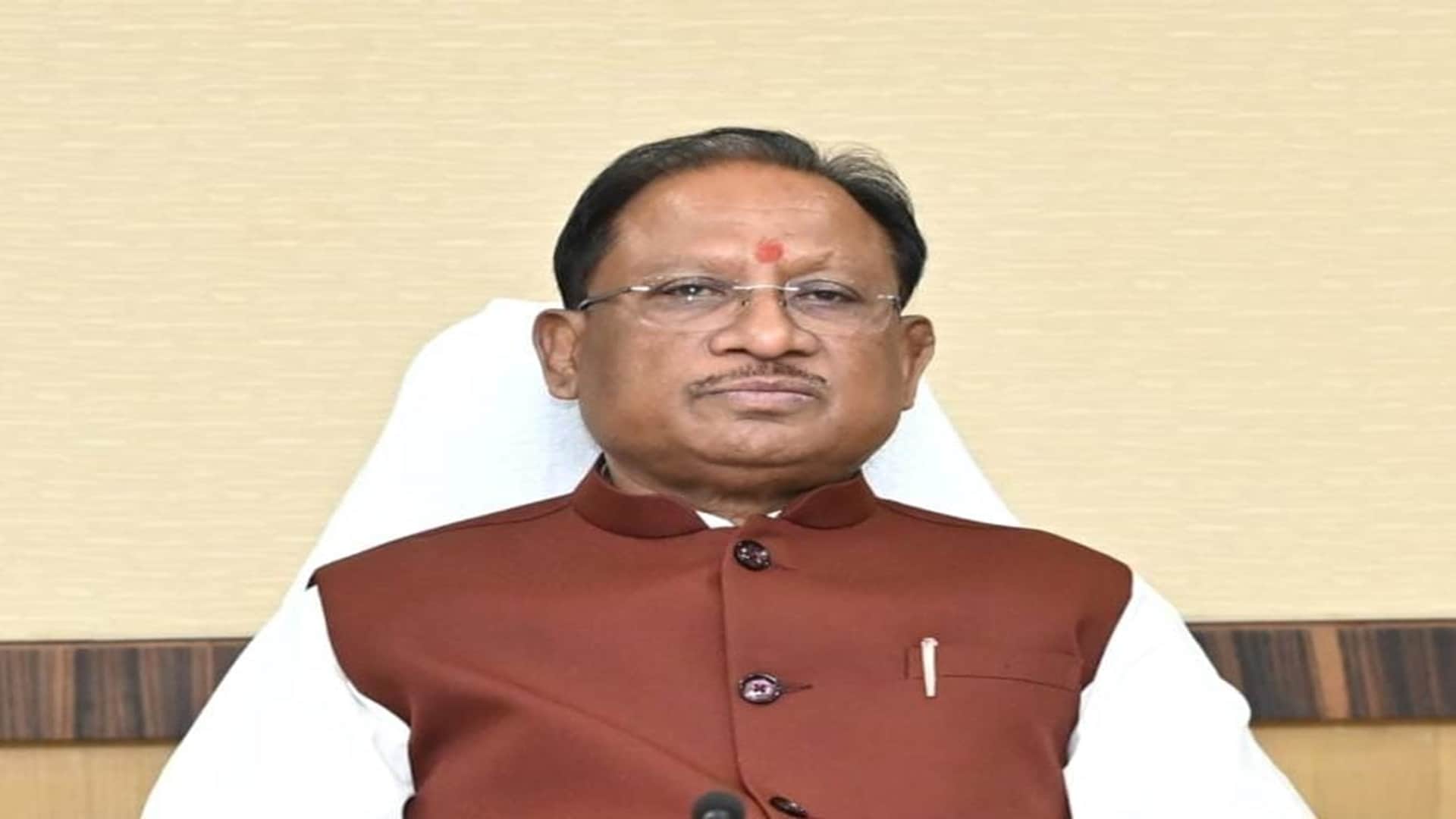 मुख्यमंत्री विष्णु देव साय (फाइल फोटो)