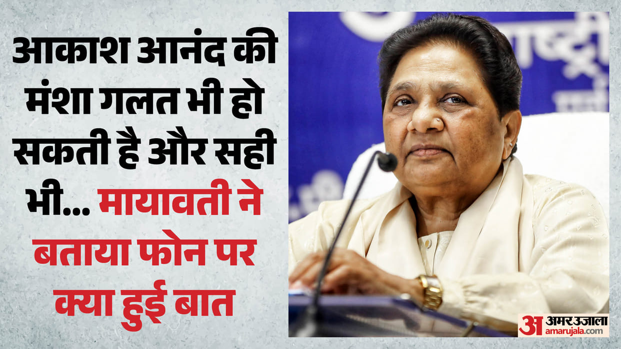 BSP chief Mayawati addressed the media in Lucknow.