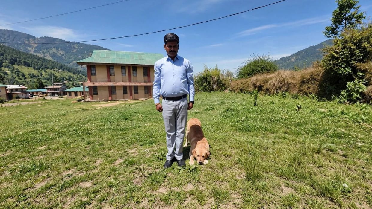 himachal police labrador dora retirement adoption shimla