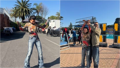 Orry Shares Bts Photoshoot glimpse with Rohit Shetty from Khatron Ke Khiladi Season 15 set