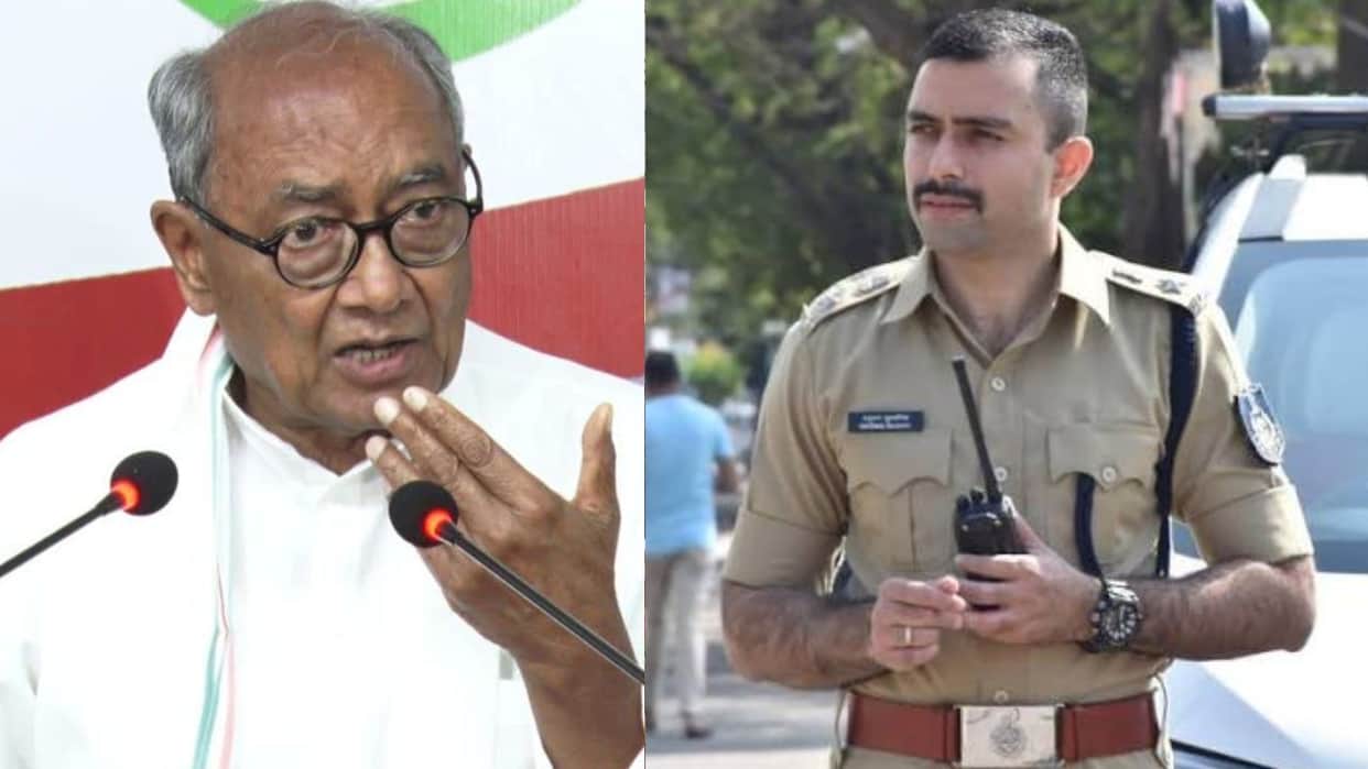 Madhya Pradesh: After Morena, questions raised again about IPS Anurag Sujania in Sagar; Diggi's allegations ad
