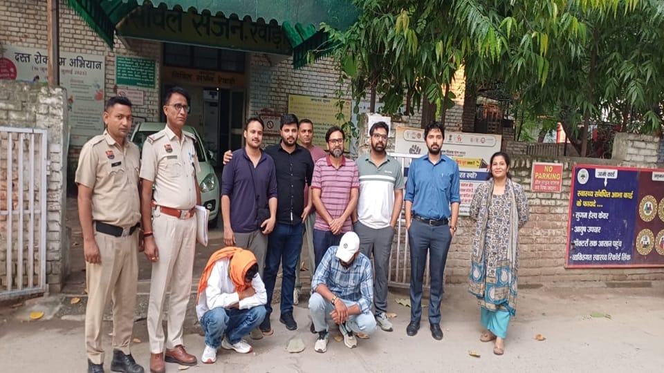 PNDT team apprehended two accused in Rewari.