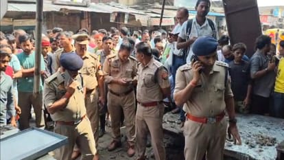 Auraiya Cylinder Blast: Loud Explosion Injures Four Workers, Basement Roof Blown Apart