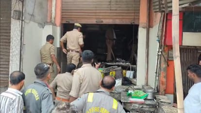 Auraiya Cylinder Blast: Loud Explosion Injures Four Workers, Basement Roof Blown Apart