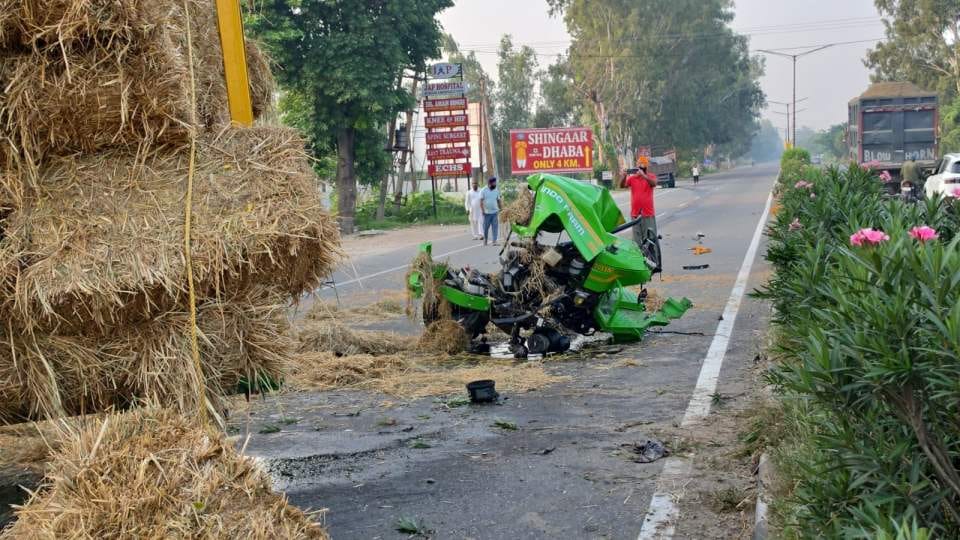 Two people died in road accident at Jalandhar