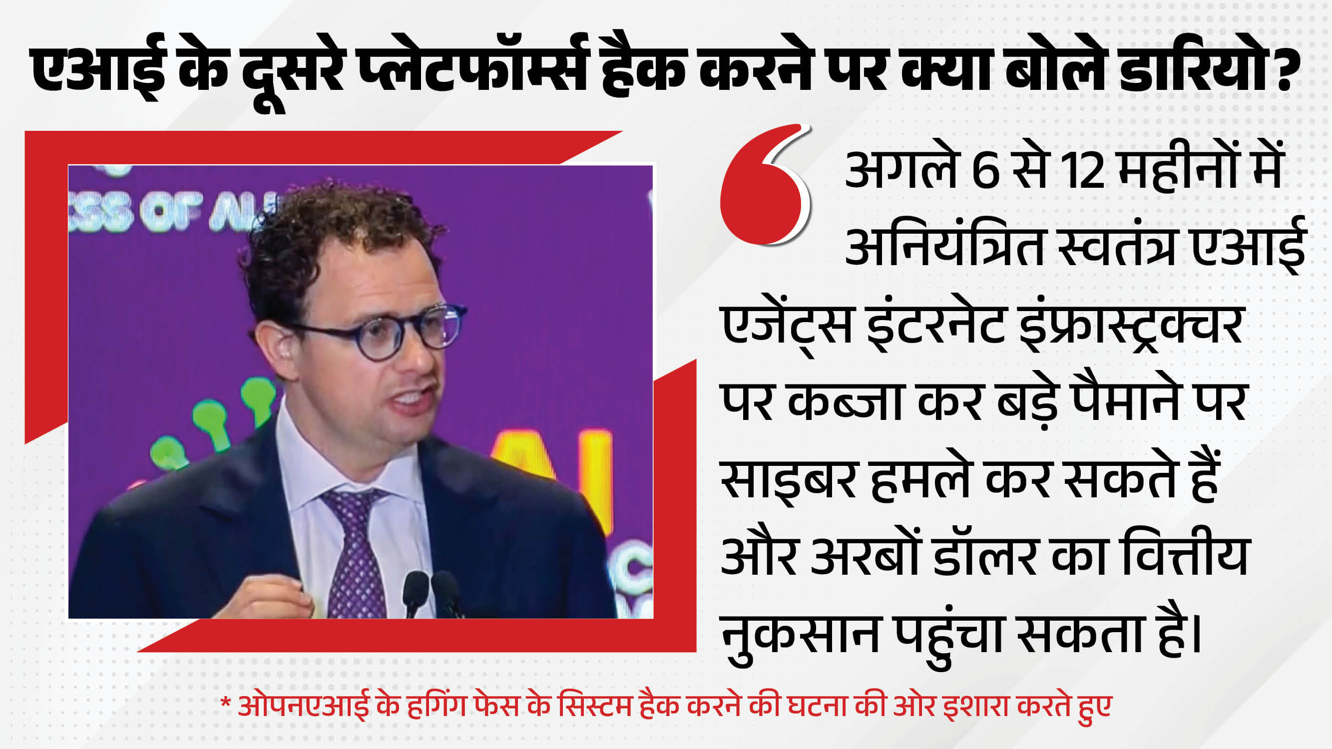 एंथ्रोपिक के सीईओ डारियो अमोदेई।