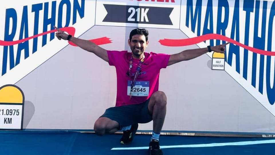 Chandigarh DC Nishant Yadav ran at altitude of 11,500 feet completing a 21.1 km half-marathon