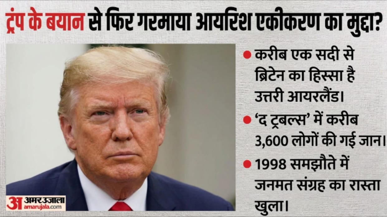 Donald trump united ireland northern ireland UK dispute Explainer