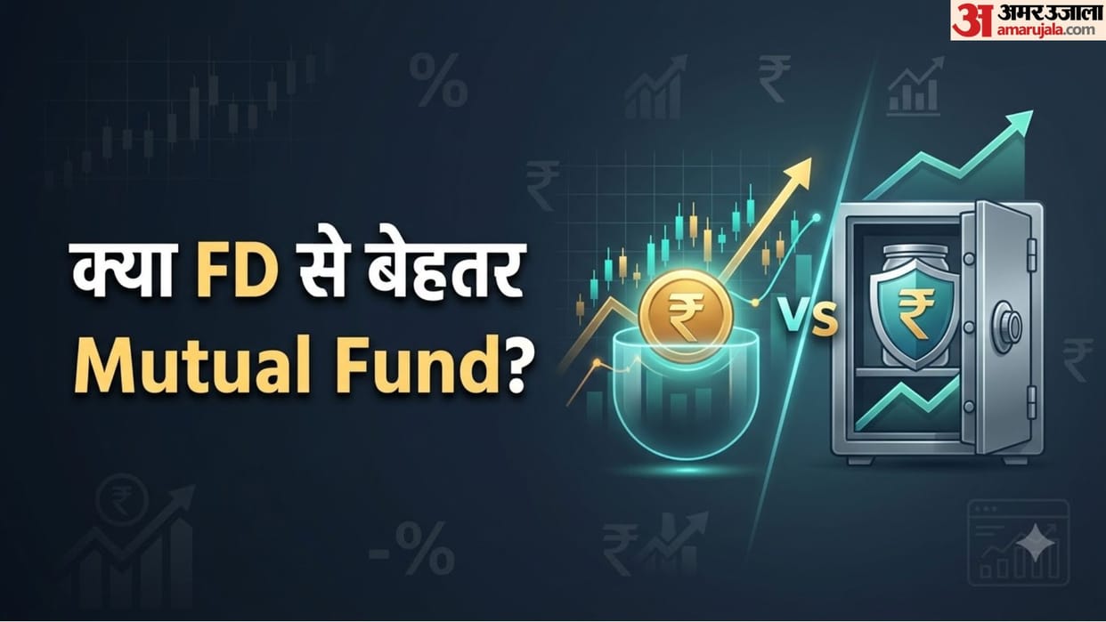 FD vs Mutual Fund Differences: Expected Returns and Risk Comparison in hindi
