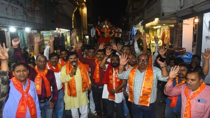 Grand procession taken out on Ganesh Chaturthi in Bareilly city immersed in devotion to Ganpati Bappa