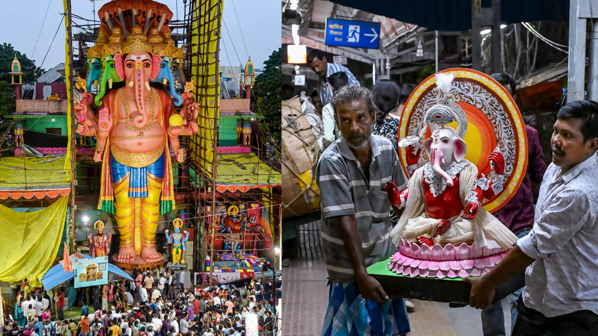 'Ganpati Bappa Morya' Resonates in Maharashtra, PM Modi wishes people for Ganesh Chaturthi; See Photo