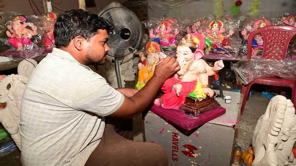 Haldwani city will resonate with the chants of Bappa