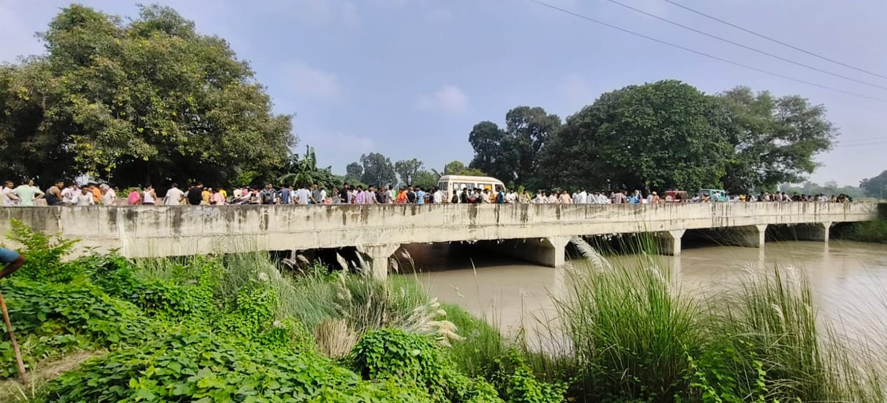 Monkey Collides With Teacher’s Bike, Teacher Falls Into Canal in Hardoi