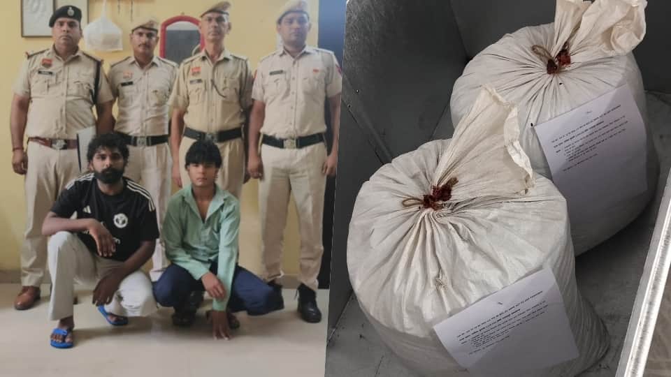 50 kg of cannabis seized at Ballabhgarh railway station; three arrested