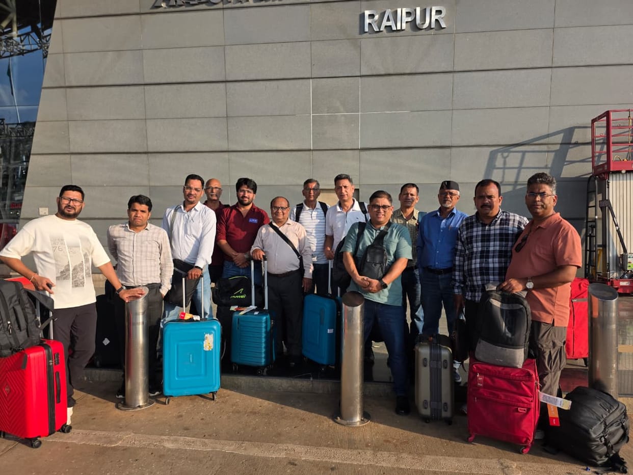 Uttarakhand: Delegation of Dehradun journalists arrives in Chhattisgarh to study the state development model