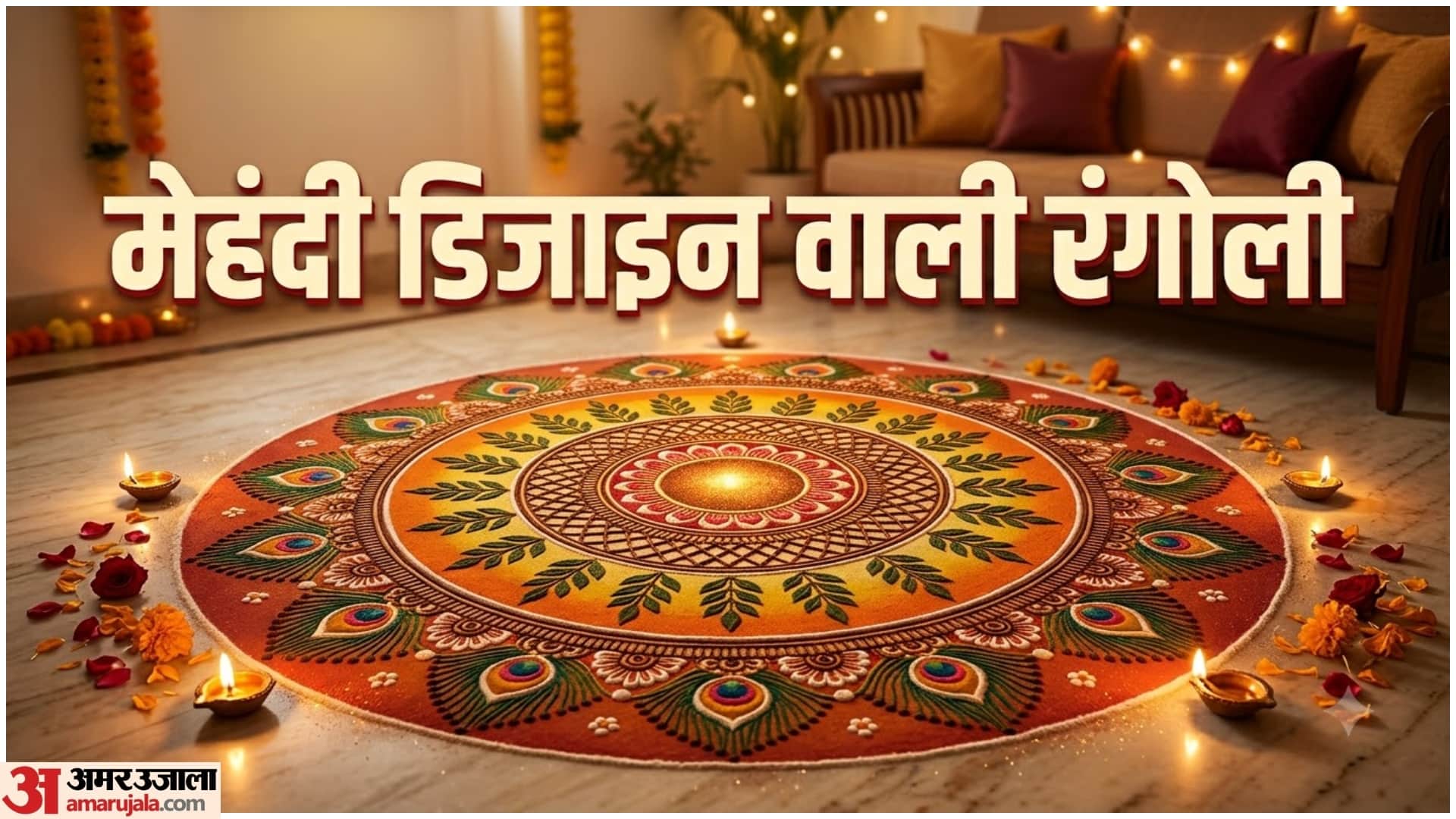 Hartalika Teej Rangoli Designs: Beautiful and Easy Rangoli Ideas for Home