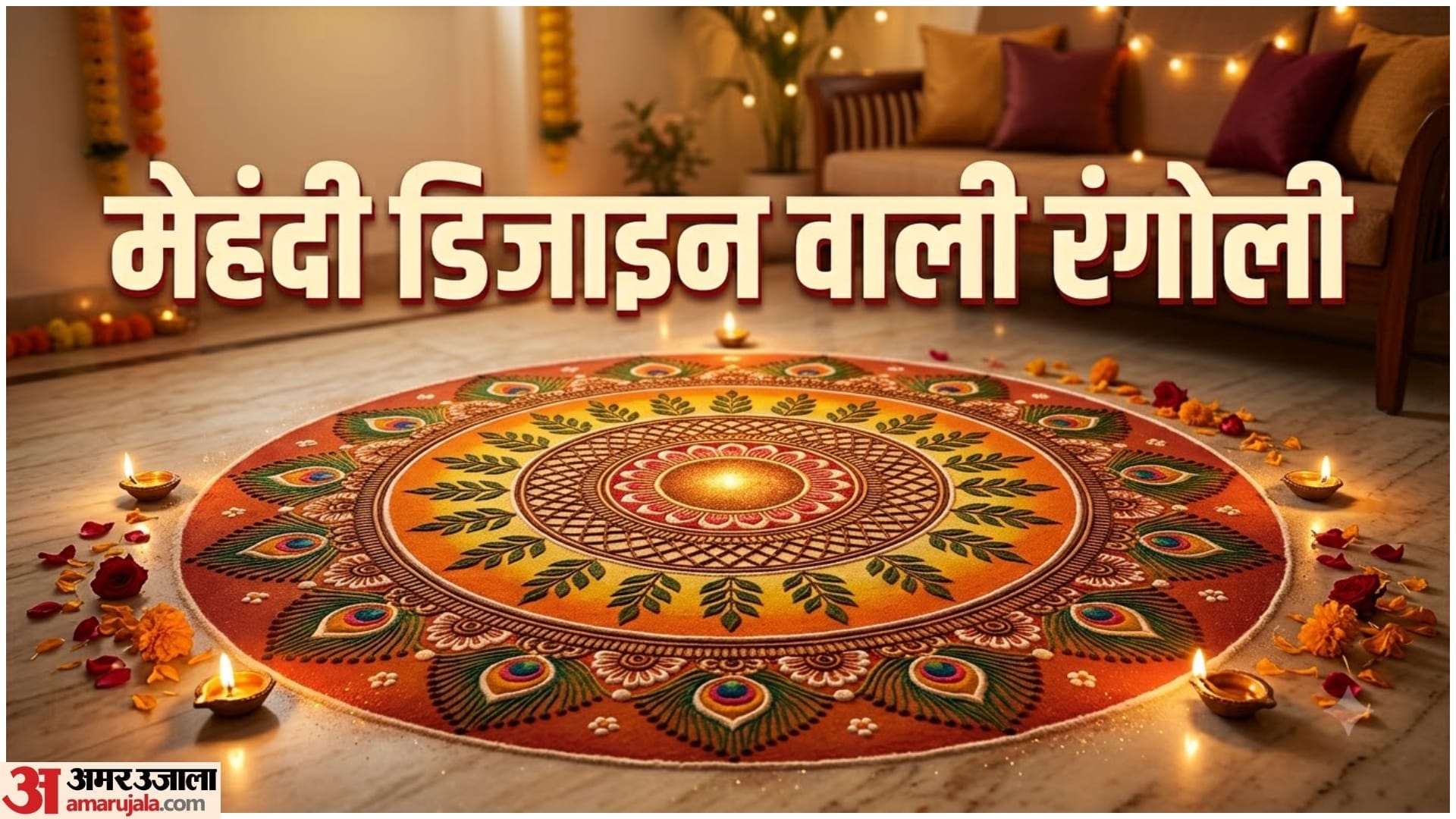 Hartalika Teej Rangoli Designs: Beautiful and Easy Rangoli Ideas for Home