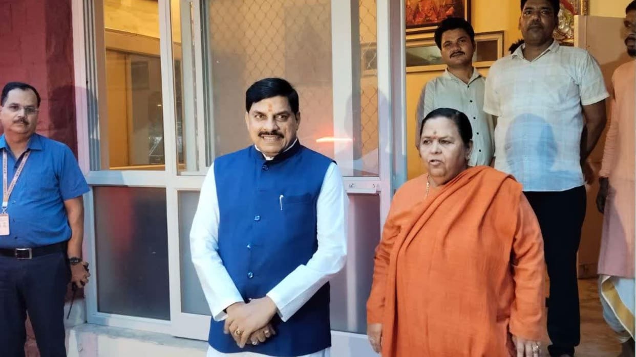 Madhya Pradesh: Uma Bharti asks—if a mosque can be saved, why not a temple? She also took a dig at Rahul Gandh