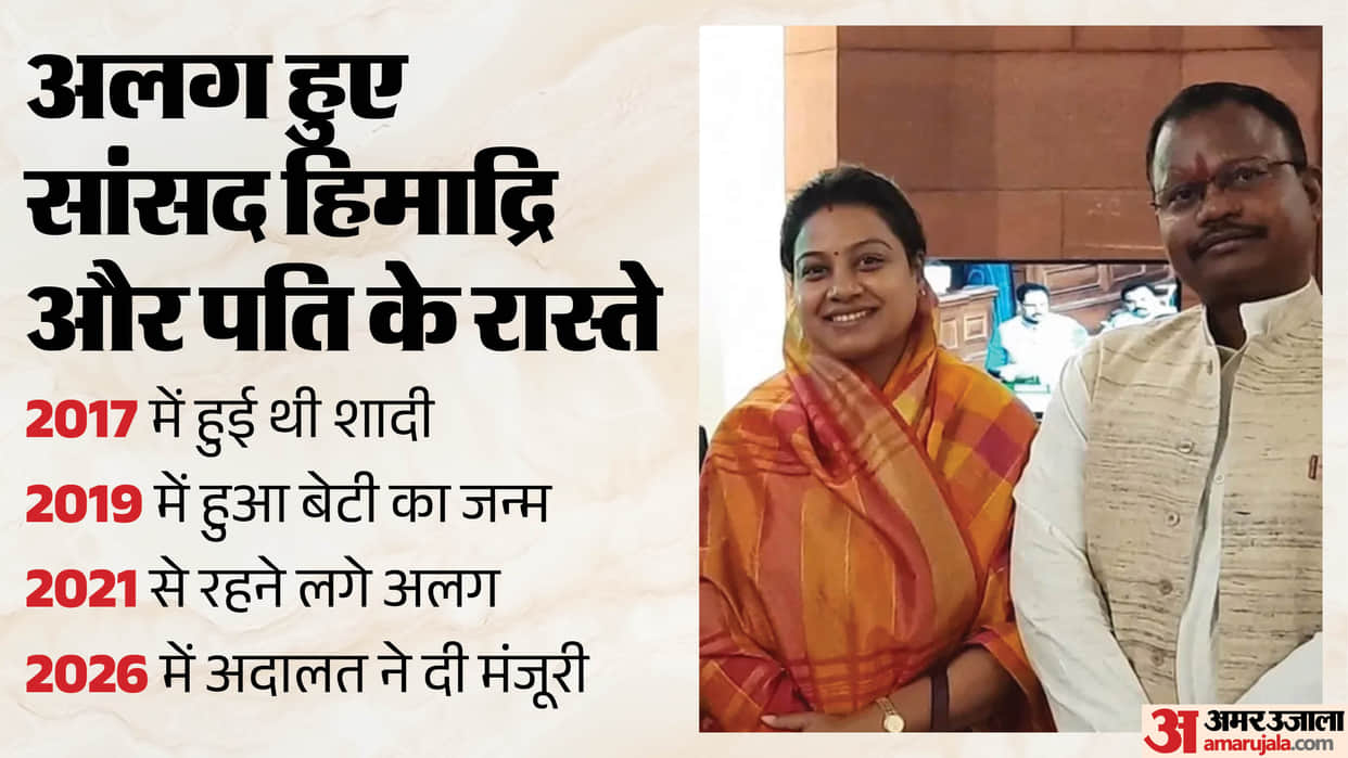 Shahdol MP Himadri Singh and husband Narendra Singh Maravi's divorce has been approved.