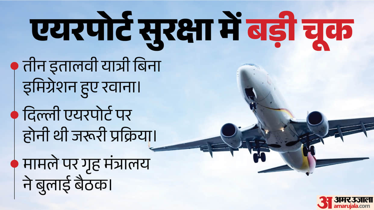 Alarm raised flight departs without three passengers clearing immigration; Home Ministry emergency meeting.