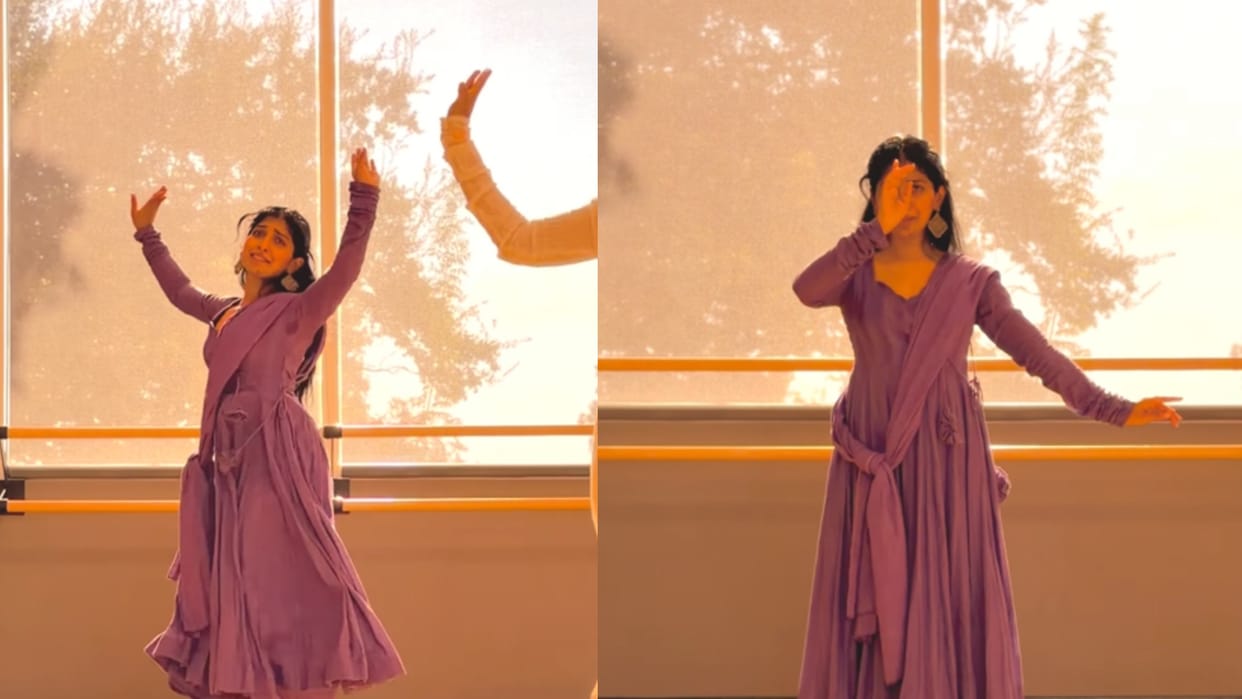 girl performs beautiful dance on mitwa song her graceful moves wins heart
