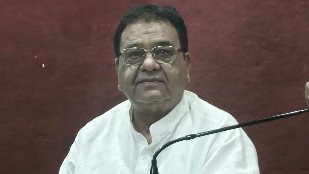 Indore: Congress media department chief Nayak says there is a lack of quality education in MP.