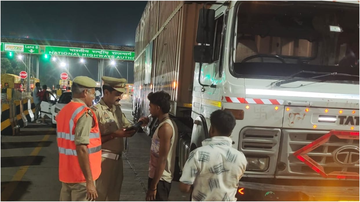 Action taken against 352 drivers for traffic rule violations in Bareilly