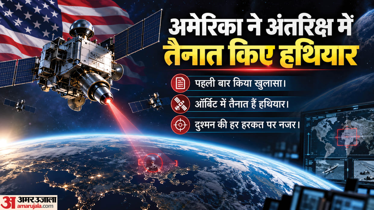 Preparing for war in space US admits weapons are deployed in orbit capable of targeting enemy satellites