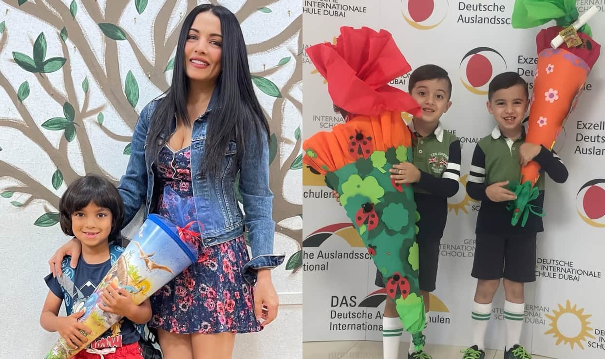 Celina Jaitly Share Emotional Post For Sons Begin New School Amid Divorce Battle With Peter Haag
